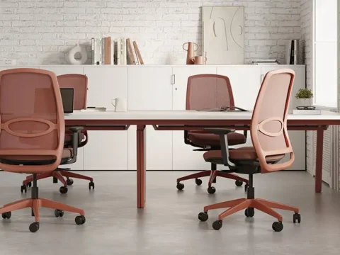 Silla VEGA en oficinas con un color uniforme