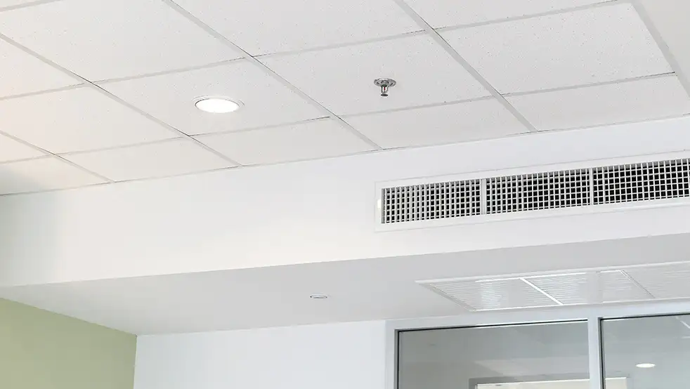 Techo estándar metálico registrable