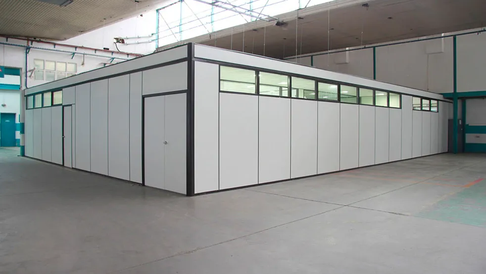 Cerramiento ciego en fábrica